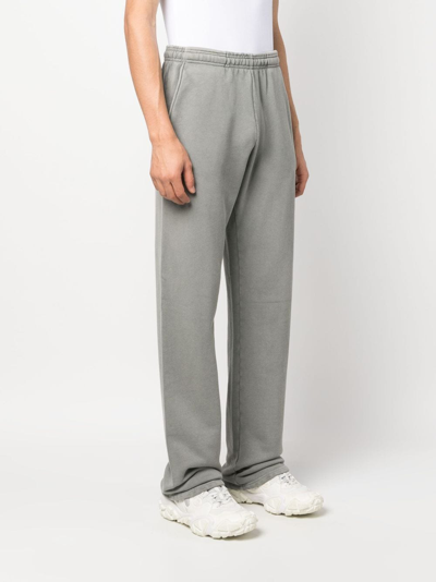 Gray Straight Sweatpants In Grey