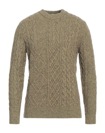 Shop +39 Masq Man Sweater Yellow Size 40 Cotton, Polyamide, Alpaca Wool, Wool