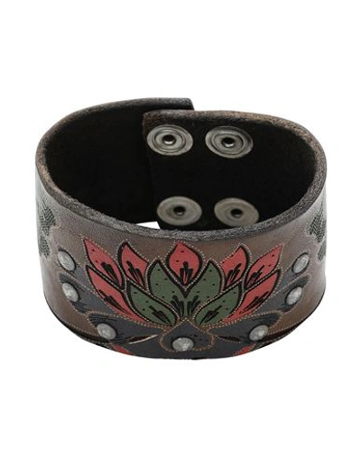 Campomaggi Bracelet Military Green Size - Cowhide In Multi | ModeSens