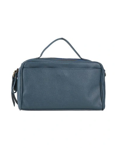 Shop Corsia Woman Handbag Midnight Blue Size - Soft Leather