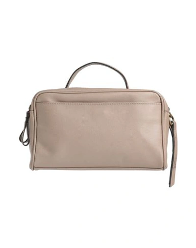 Shop Corsia Woman Handbag Light Brown Size - Soft Leather In Beige
