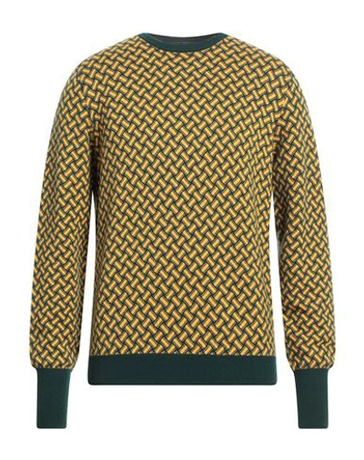 Drumohr Man Sweater Dark Green Size 40 Cashmere In Green