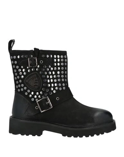 Shop Blauer Woman Ankle Boots Black Size 7 Soft Leather