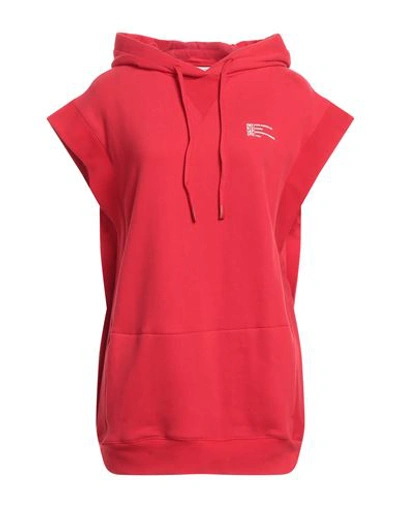 Shop Patrizia Pepe Woman Sweatshirt Red Size 1 Cotton, Polyester, Elastane