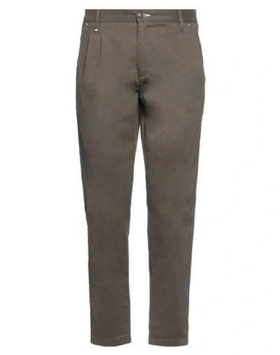 Shop Berna Man Pants Military Green Size 28 Cotton, Elastane