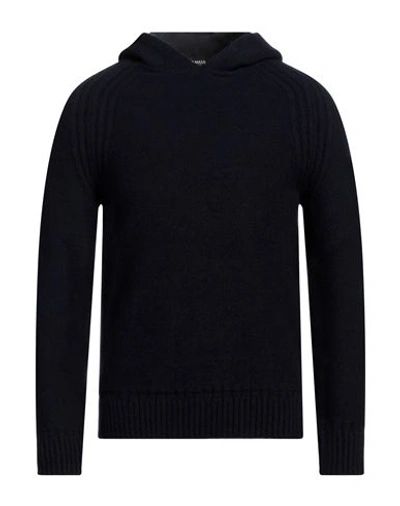 +39 Masq Man Sweater Midnight Blue Size 44 Polyamide, Acrylic, Wool In Blue