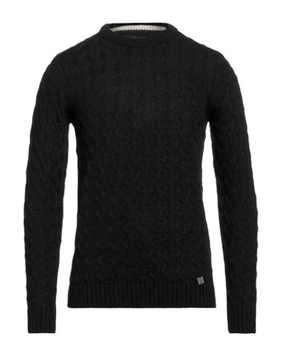 Shop Lucques Bl.11 Block Eleven Man Sweater Black Size S Acrylic, Wool, Viscose, Alpaca Wool