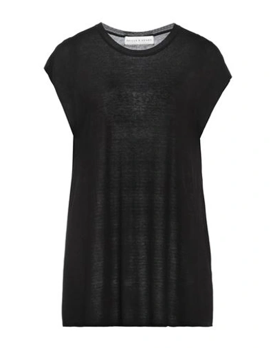 Shop Skills & Genes Woman Sweater Black Size Xs Silk
