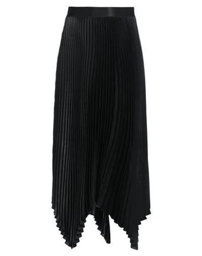 Shop Caractere Caractère Woman Midi Skirt Black Size 8 Polyester