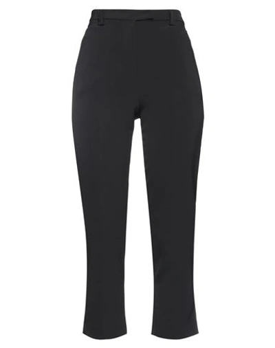 Annarita N Woman Pants Black Size 8 Polyester, Elastane In Black