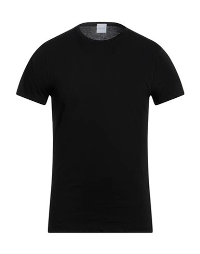 Shop Stilosophy Man T-shirt Black Size Xxl Cotton