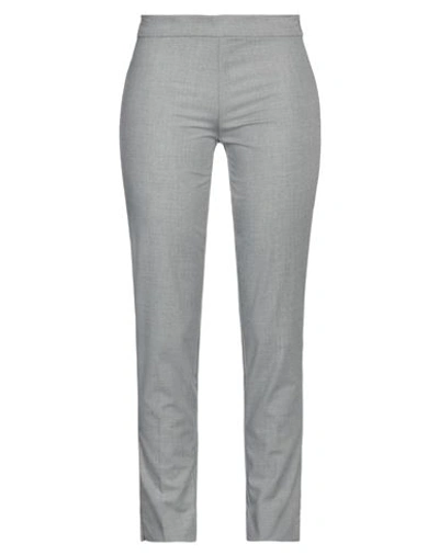 Shop Diana Gallesi Woman Pants Light Grey Size 16 Polyester, Viscose, Elastane