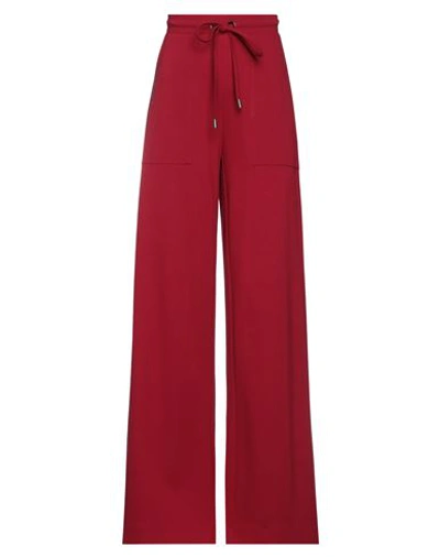 Shop Gattinoni Woman Pants Red Size 4 Viscose, Polyamide, Elastane