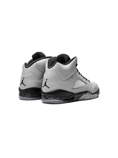 Shop Jordan Air  5 Retro Gg "wolf Grey" Sneakers