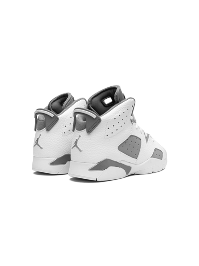 Jordan Air  6 "cool Grey" Sneakers In White