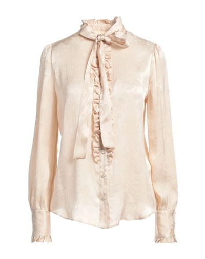 Shop Aniye By Woman Shirt Beige Size 10 Acetate, Silk