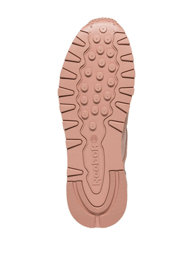 Reebok Special Items Classic Leather Panelled Sneakers In Pink