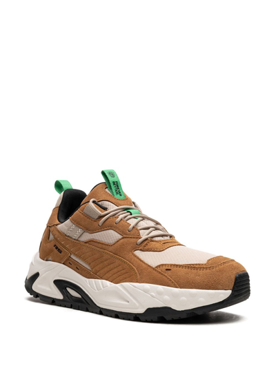 Shop Puma Rs-trck Otdr Sneakers In Brown