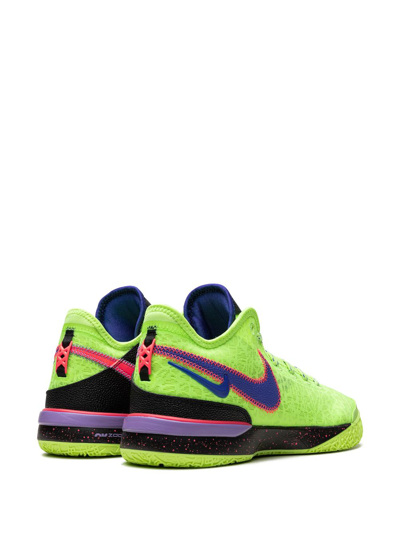 Shop Nike Zoom Lebron Nxxt Gen "i Promise" Sneakers In Green