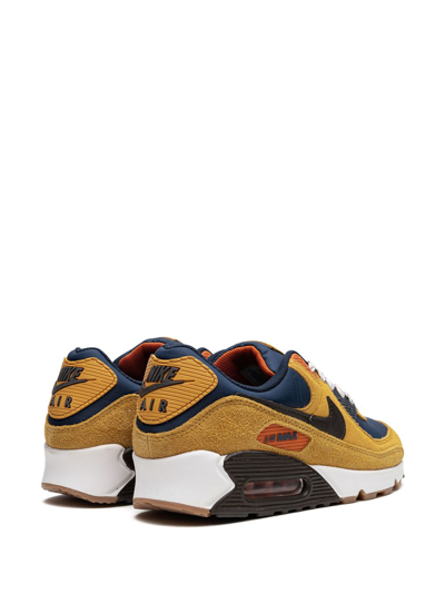 Shop Nike Air Max 90 "bucktan" Sneakers In Brown