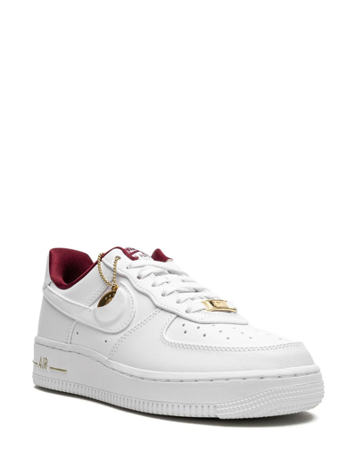Shop Nike Air Force 1 Low "just Do It" Sneakers In White
