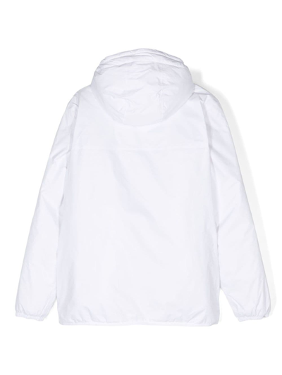 K-way Le Vrai 3.0 Claude Hooded Jacket In Neutrals