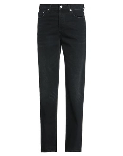 Shop Sandro Man Jeans Black Size 32 Cotton