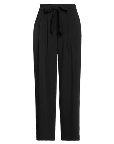 Shop Manuela Riva Woman Pants Black Size 12 Polyester, Elastane