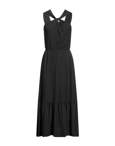 Shop Fly Girl Woman Midi Dress Black Size Xl Polyester