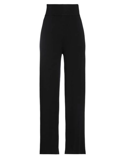Shop Diktat Woman Pants Black Size M Viscose, Polyamide, Merino Wool