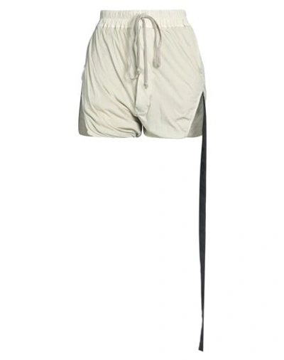 Shop Rick Owens Drkshdw Drkshdw By Rick Owens Woman Shorts & Bermuda Shorts Cream Size Xs Cotton In White