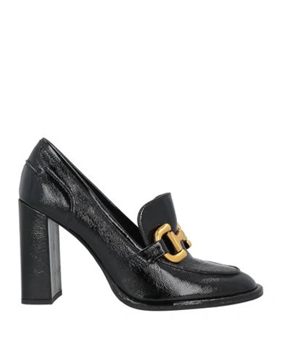Shop Chantal Woman Loafers Black Size 6 Soft Leather
