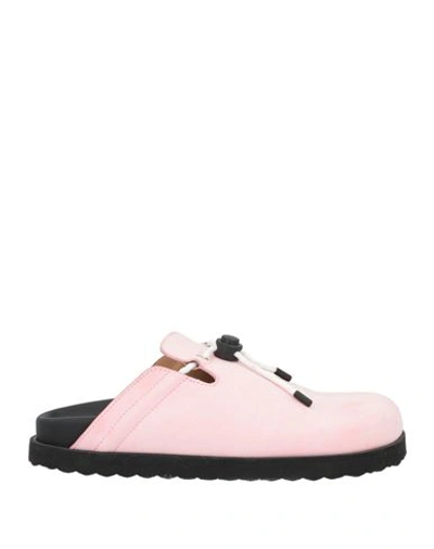 Shop Buscemi Woman Mules & Clogs Pink Size 7 Soft Leather
