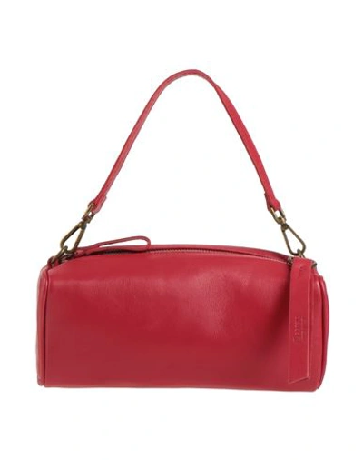 Shop Corsia Woman Handbag Red Size - Soft Leather