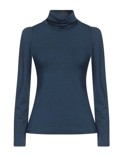 Shop Caractere Caractère Woman T-shirt Slate Blue Size L Viscose, Polyester