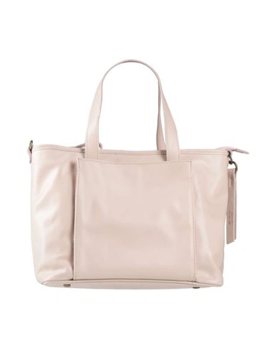Shop Corsia Woman Handbag Blush Size - Soft Leather In Pink