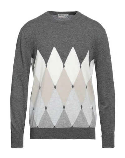 Shop Ballantyne Man Sweater Grey Size 46 Cashmere