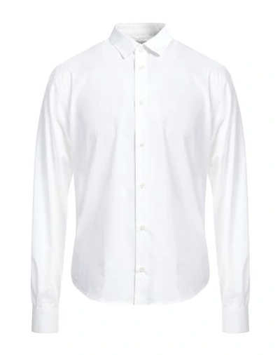 Shop Trussardi Man Shirt White Size 17 Cotton