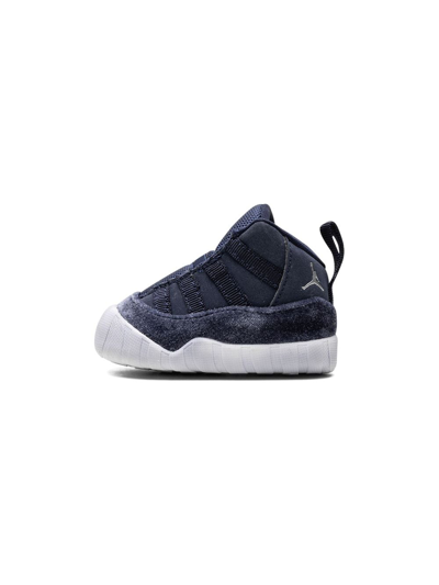 Shop Jordan Air  11 Crib "midnight Navy" Sneakers In Blue