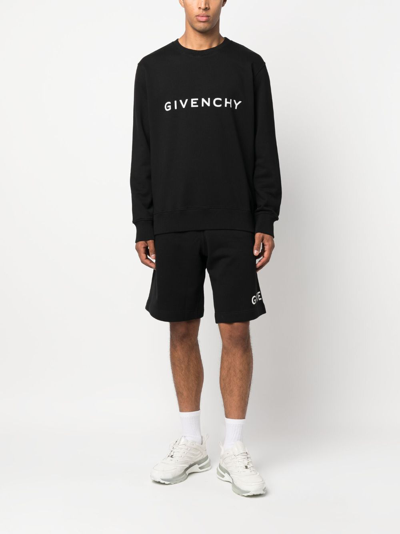 Shop Givenchy Archetype Sweatshirt In Black