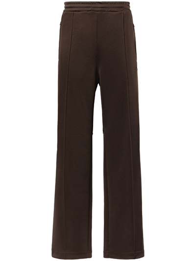 Shop Reebok Special Items Piped-trim Track Pants In Brown