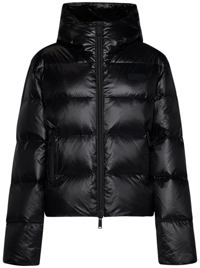 Dsquared2 Down Jacket In Black