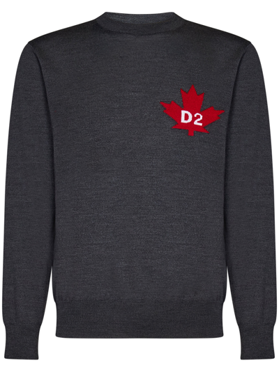 Shop Dsquared2 Sweater In Grey