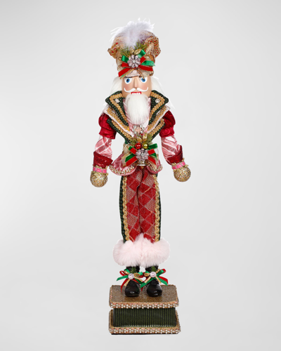 Mark Roberts Small Peppermint Nutcracker Christmas Decoration, 23"