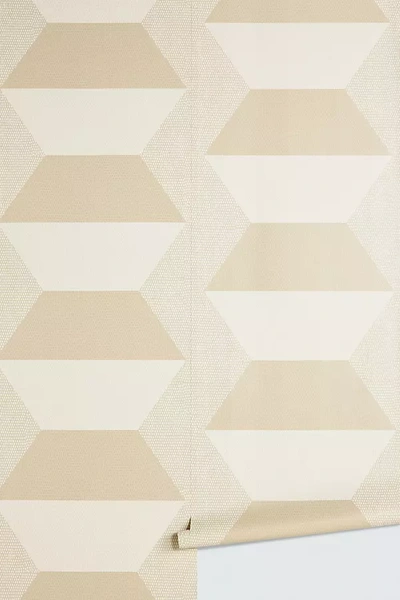 Shop Mitchell Black Infinity Blocks Wallpaper