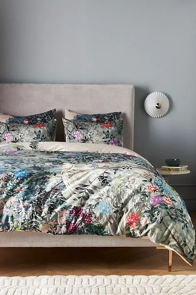 Shop Anthropologie Luella Duvet Cover By  In Assorted Size Q Top/bed