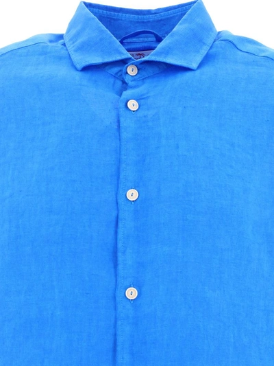 Shop Mc2 Saint Barth "pamplona" Shirt In Blue
