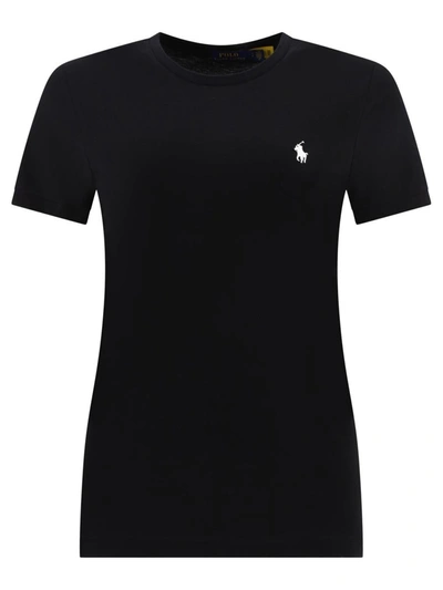 Shop Polo Ralph Lauren "pony" T-shirt In Black