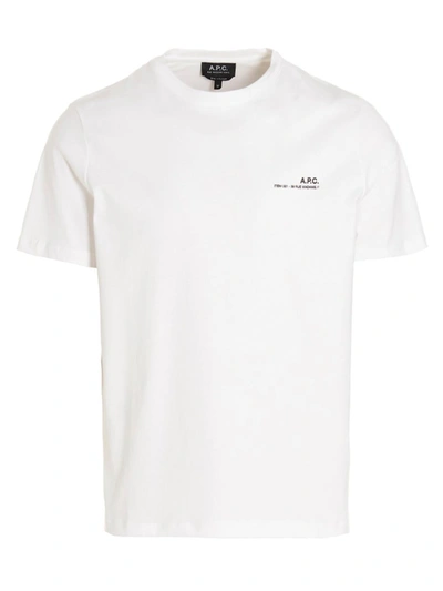 Shop Apc A.p.c. 'item' T-shirt In White