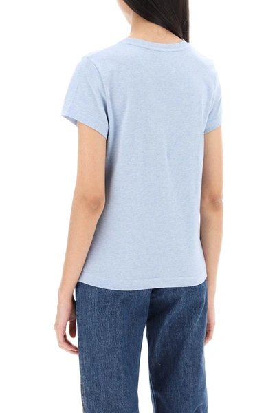 Shop Apc A.p.c. V.p.c. Logo T-shirt In Blue